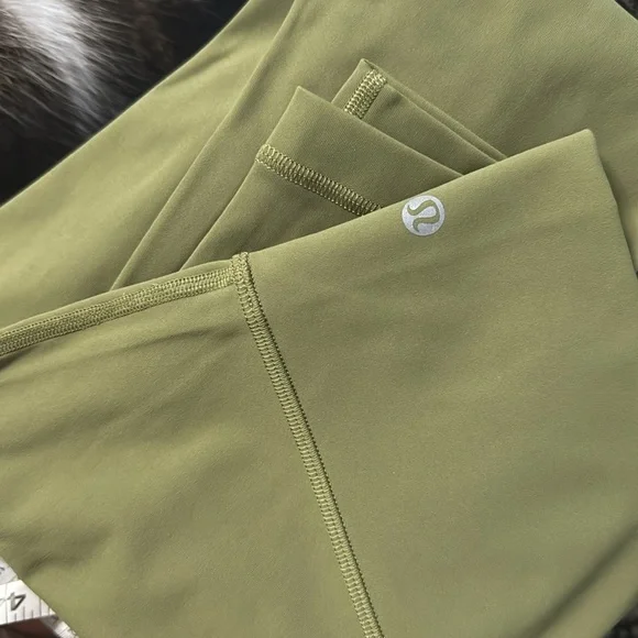 Lululemon Wunder Under High-Rise 28” Full-On Luxtreme Bronze Green Size 6 80 - Picture 6 of 7